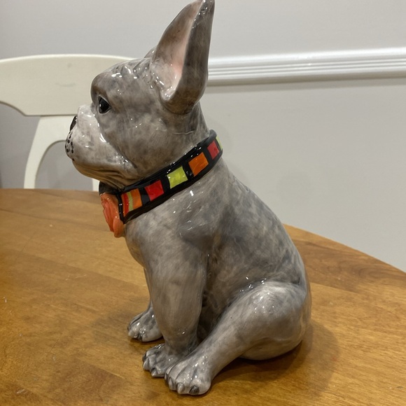 NWT. BlueSky, adorable French Bulldog, ceramic figurine. - Picture 5 of 12